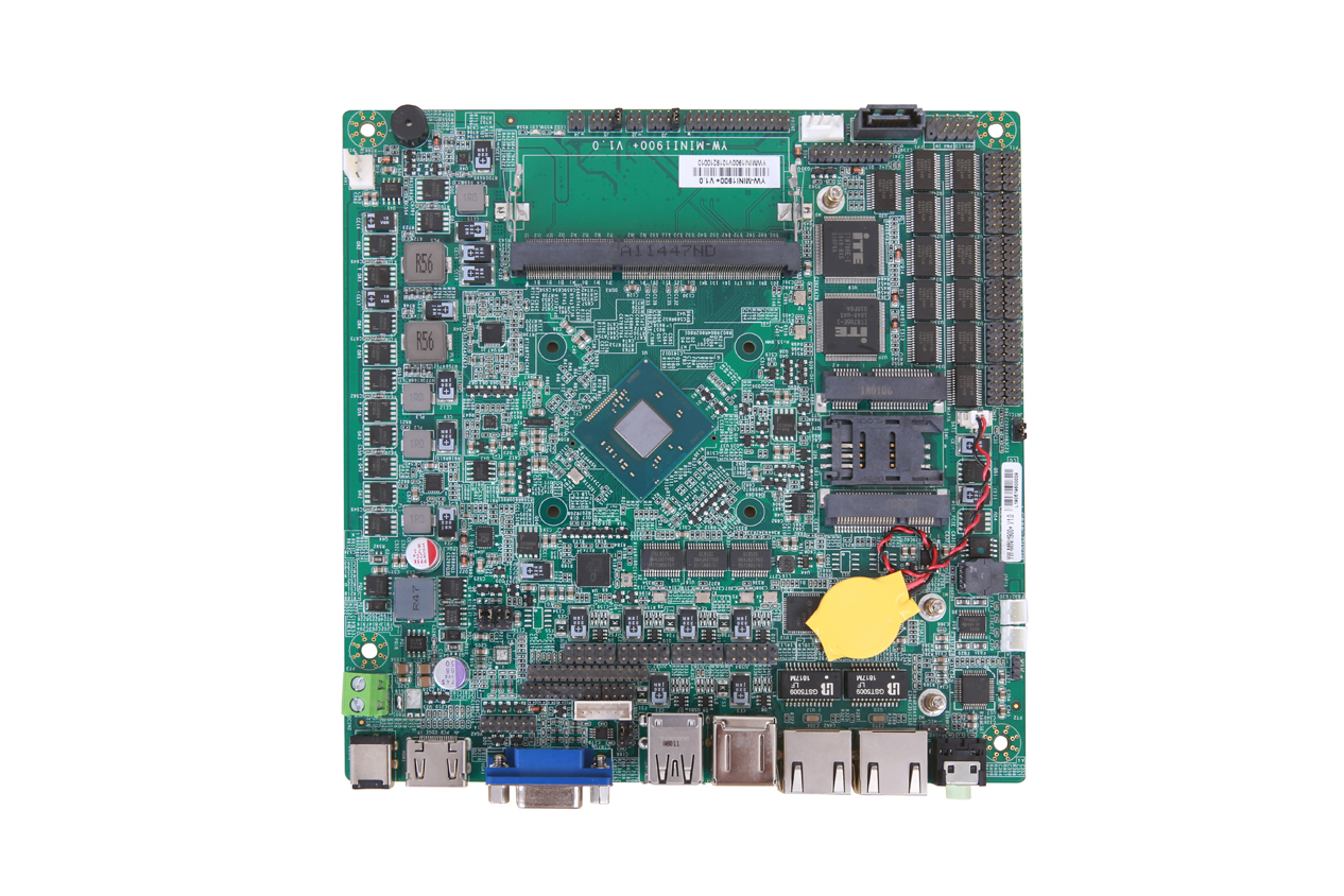 新品發(fā)布|基于Intel?Bay Trail-D J1900處理器、多USB口、多COM口的MINI-ITX工業(yè)主板